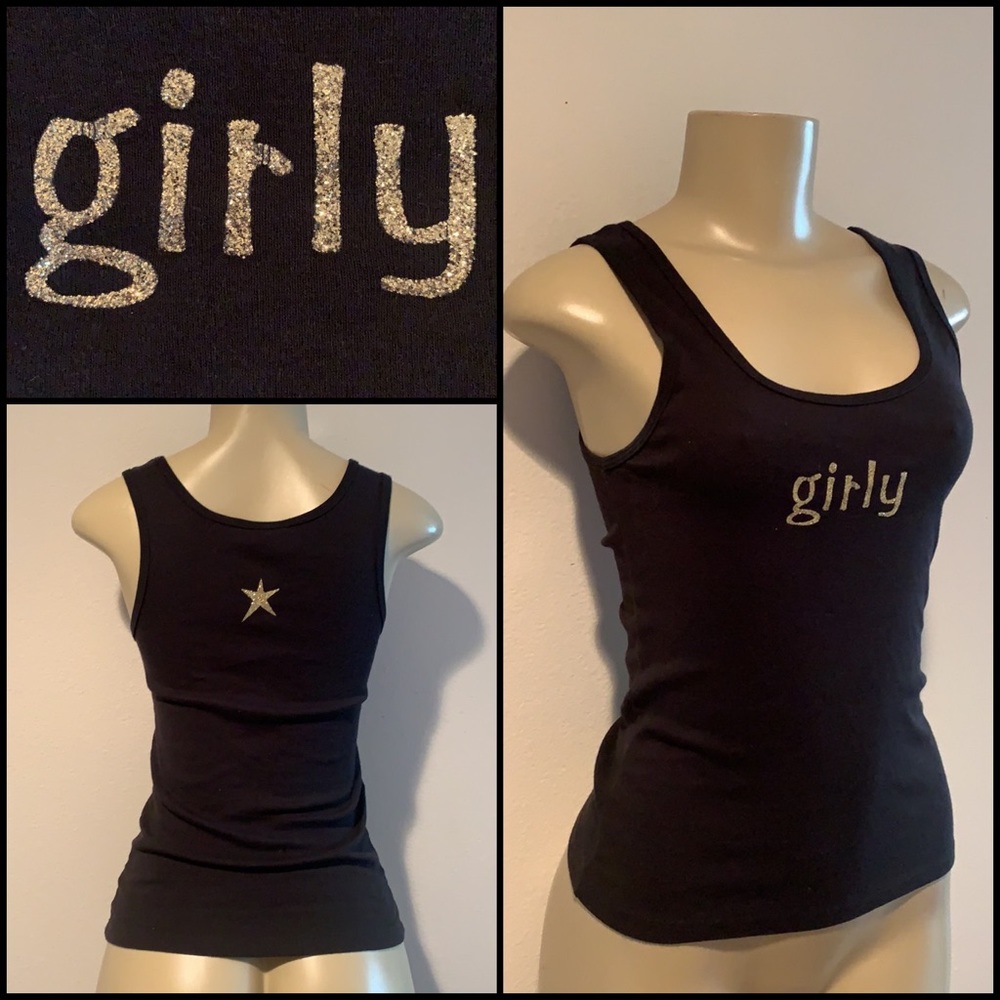 Vintage Girl Star tank